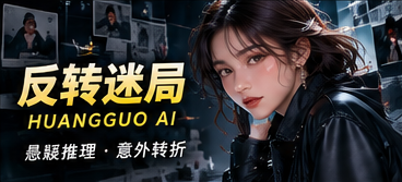反转迷局主题视觉